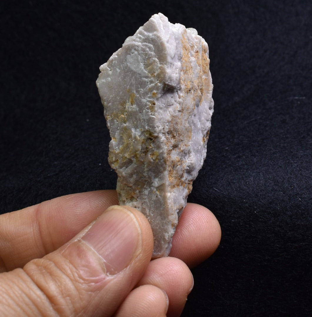 Natural Green Herderite on Feldspar, Rare, Synergy 12, Crystal Specimen - 30 grams