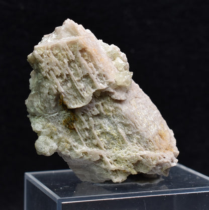 Natural Green Herderite on Feldspar, Rare, Synergy 12, Crystal Specimen - 22 grams