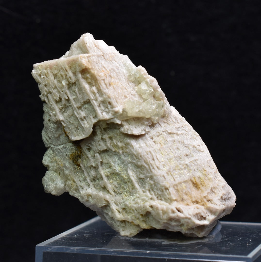 Natural Green Herderite on Feldspar, Rare, Synergy 12, Crystal Specimen - 22 grams