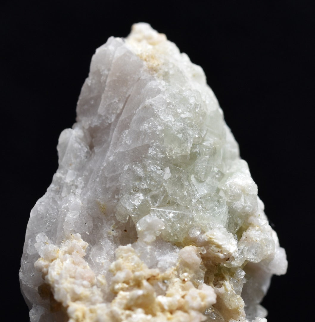 Green Herderite with Elbaite Green Tourmaline, Albite, Feldspar, Rare, Synergy 12, Crystal Specimen - 16 grams