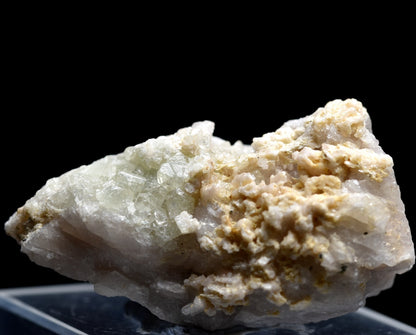 Green Herderite with Elbaite Green Tourmaline, Albite, Feldspar, Rare, Synergy 12, Crystal Specimen - 16 grams