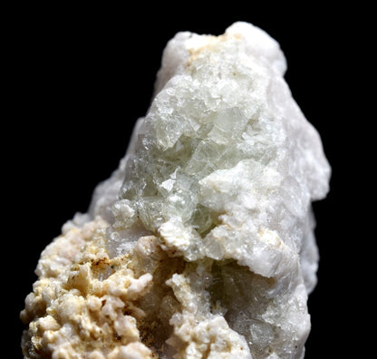 Green Herderite with Elbaite Green Tourmaline, Albite, Feldspar, Rare, Synergy 12, Crystal Specimen - 16 grams