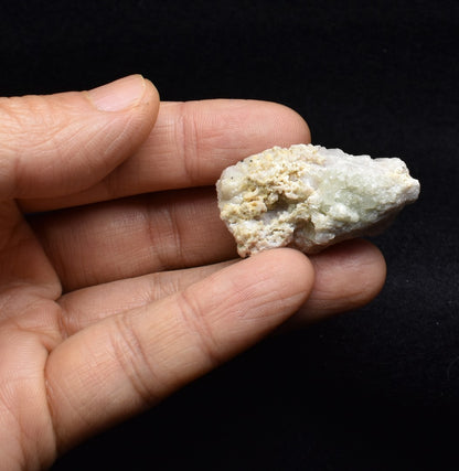 Green Herderite with Elbaite Green Tourmaline, Albite, Feldspar, Rare, Synergy 12, Crystal Specimen - 16 grams