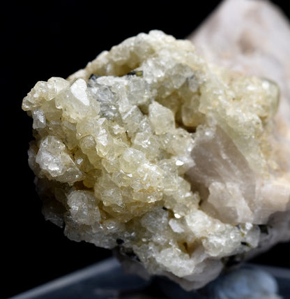 Green Herderite with Elbaite Green Tourmaline, Albite, Rare, Synergy 12, Crystal Specimen - 22 grams