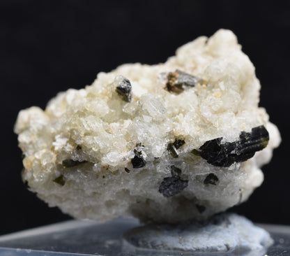 Green Herderite with Elbaite Green Tourmaline, Albite, Quartz, Rare, Synergy 12, Crystal Specimen - 14 grams
