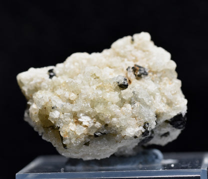 Green Herderite with Elbaite Green Tourmaline, Albite, Quartz, Rare, Synergy 12, Crystal Specimen - 14 grams
