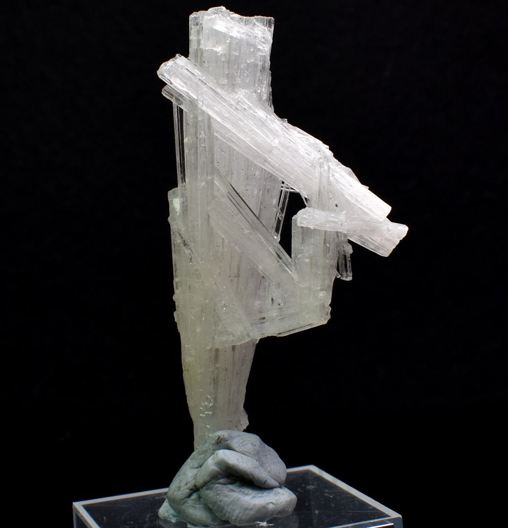 Natural Scolecite Spray, Synergy 12, Raw Crystal Specimen from India - 1 Count - 14.6 grams #31