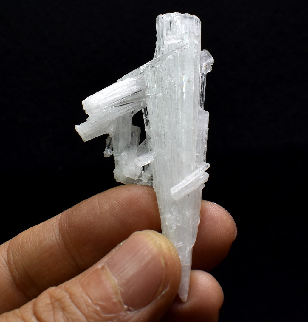 Natural Scolecite Spray, Synergy 12, Raw Crystal Specimen from India - 1 Count - 14.6 grams #31