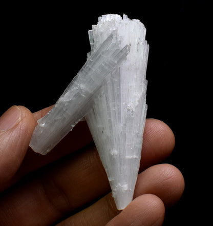 Natural Scolecite Spray, Synergy 12, Raw Crystal Specimen from India - 1 Count - 19.7 grams #32