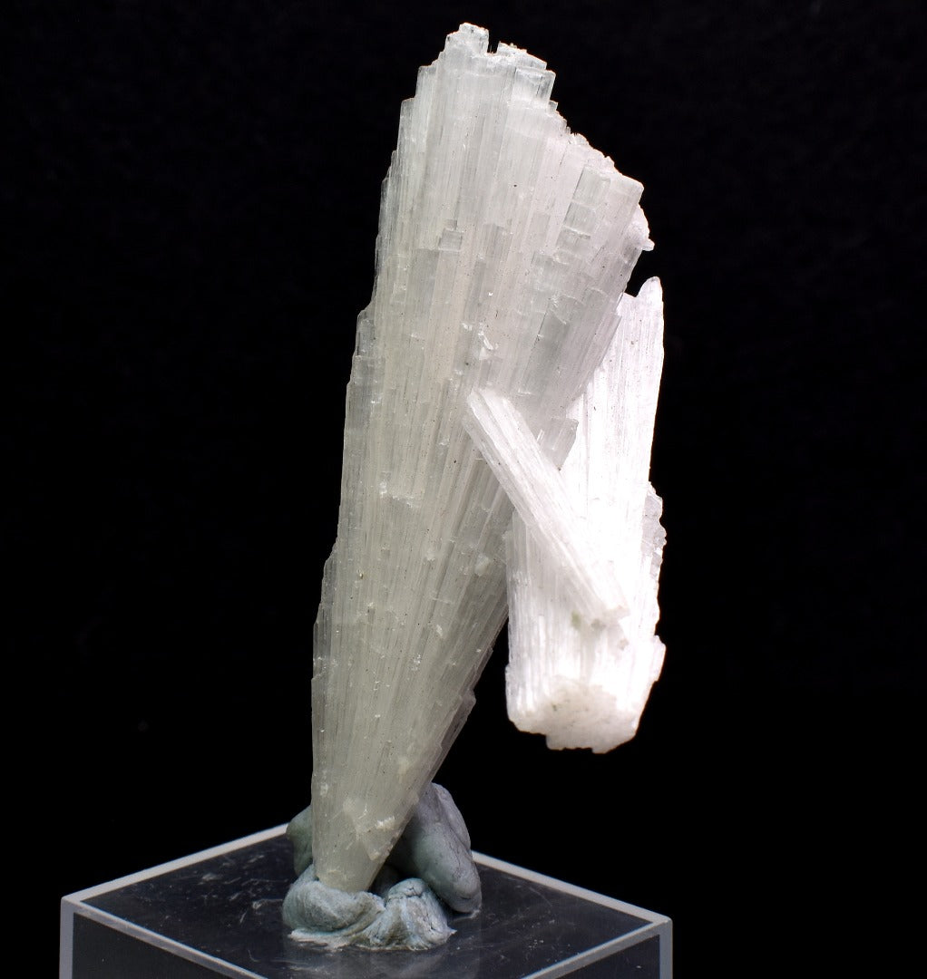 Natural Scolecite Spray, Synergy 12, Raw Crystal Specimen from India - 1 Count - 19.7 grams #32