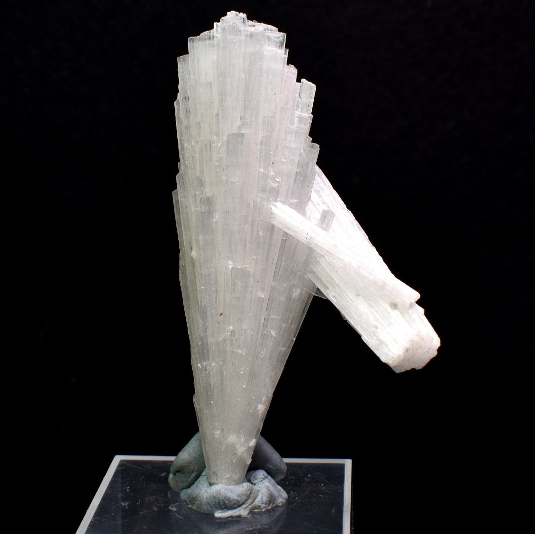 Natural Scolecite Spray, Synergy 12, Raw Crystal Specimen from India - 1 Count - 19.7 grams #32