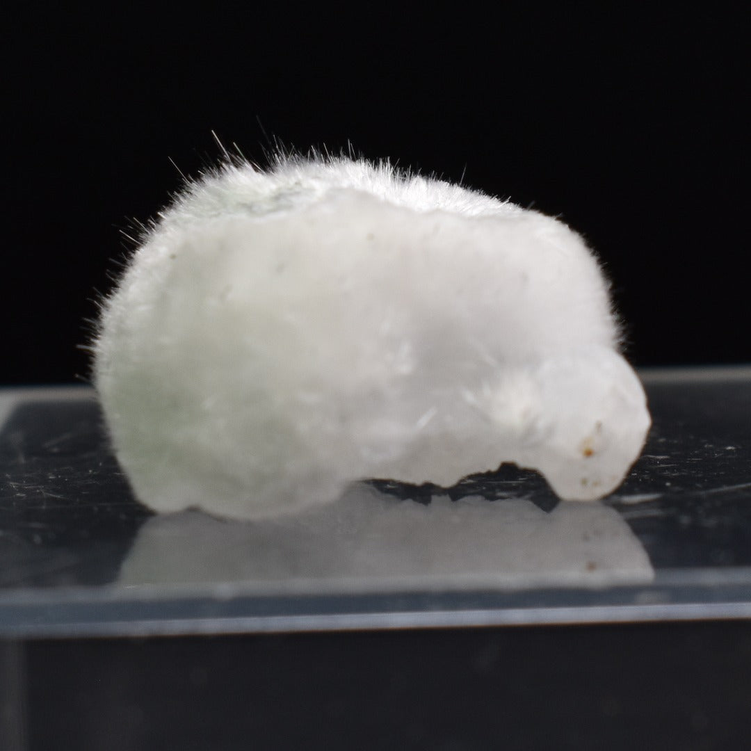 Natural Okenite with Gyrolite, Mineral Specimen from India - 1 Count - 1.1 grams #03