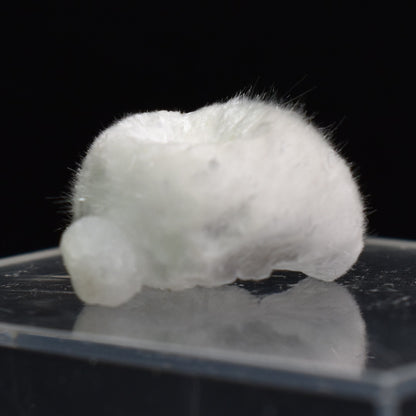 Natural Okenite with Gyrolite, Mineral Specimen from India - 1 Count - 1.1 grams #03