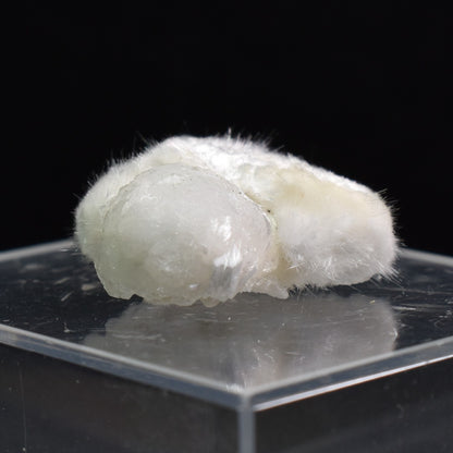Natural Okenite with Gyrolite, Mineral Specimen from India - 1 Count - 1.7 grams #04