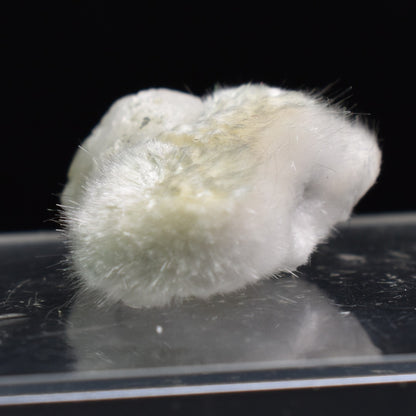 Natural Okenite with Gyrolite, Mineral Specimen from India - 1 Count - 1.7 grams #04
