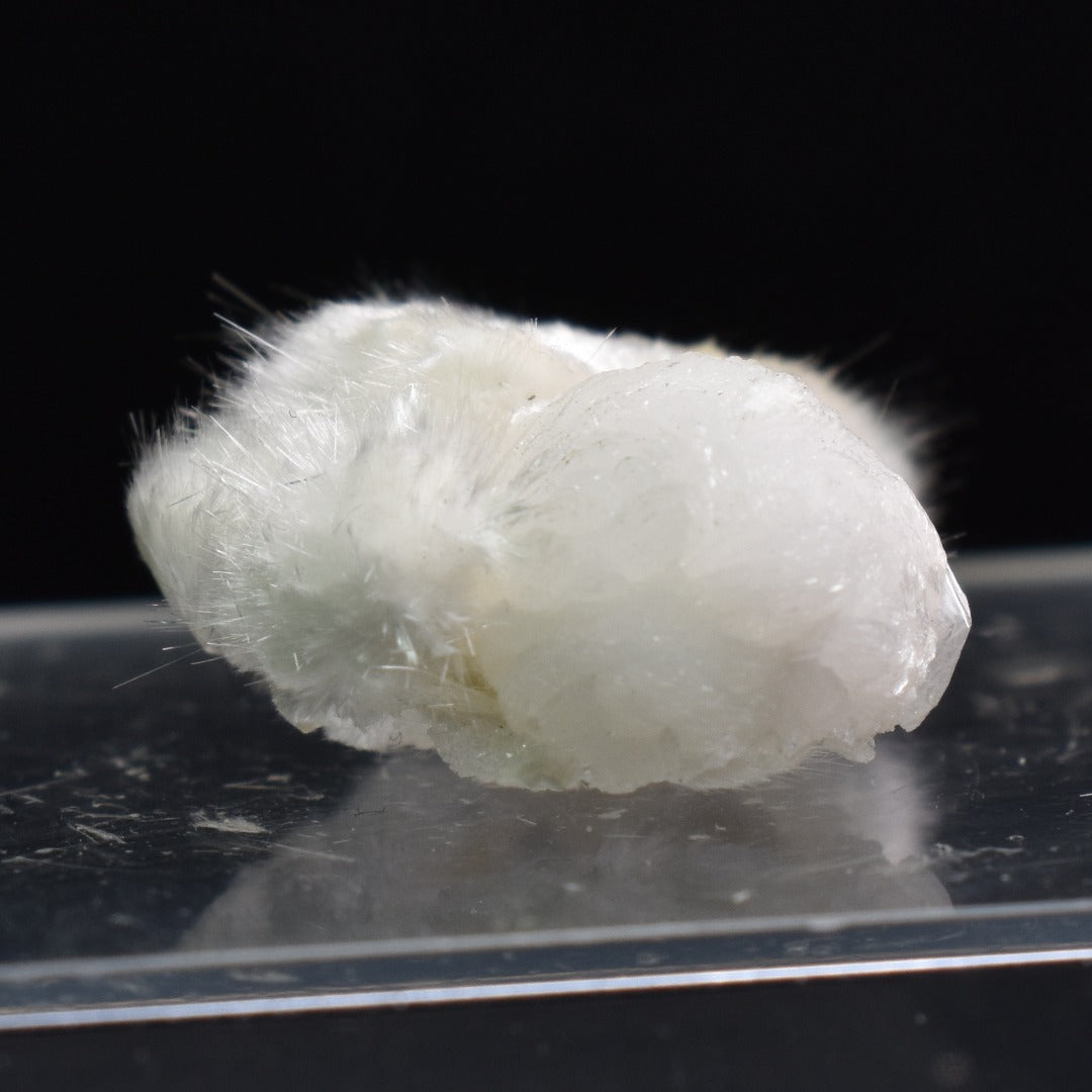 Natural Okenite with Gyrolite, Mineral Specimen from India - 1 Count - 1.7 grams #04