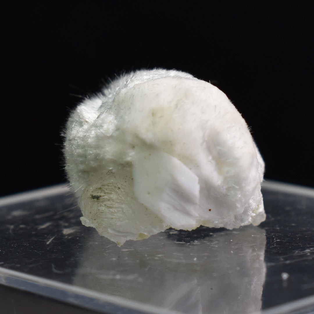 Natural Okenite with Gyrolite, Mineral Specimen from India - 1 Count - 1.7 grams #05