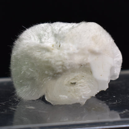 Natural Okenite with Gyrolite, Mineral Specimen from India - 1 Count - 1.7 grams #05