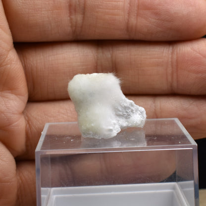 Natural Okenite with Gyrolite, Mineral Specimen from India - 1 Count - 2.2 grams #07