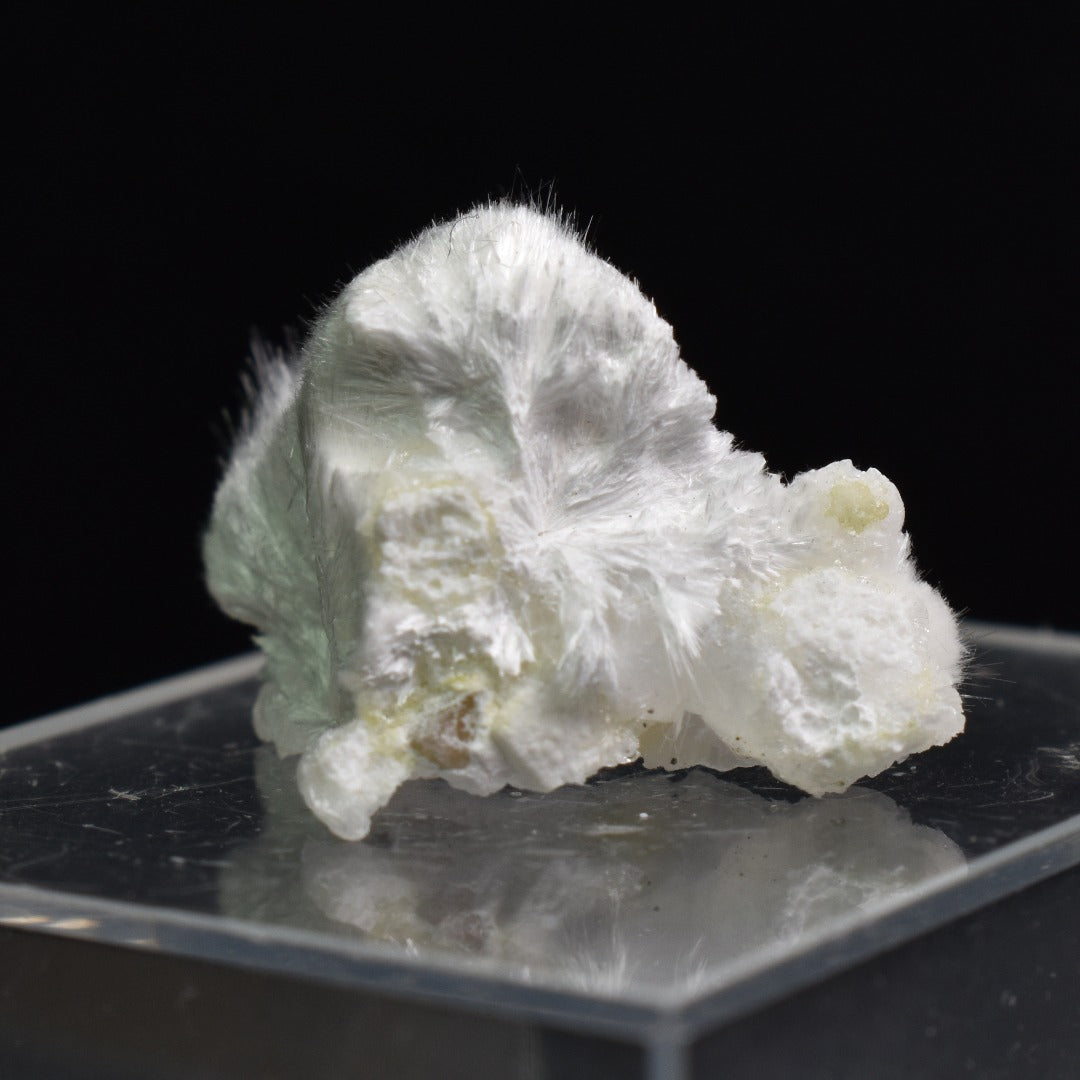 Natural Okenite with Gyrolite, Mineral Specimen from India - 1 Count - 2.2 grams #07