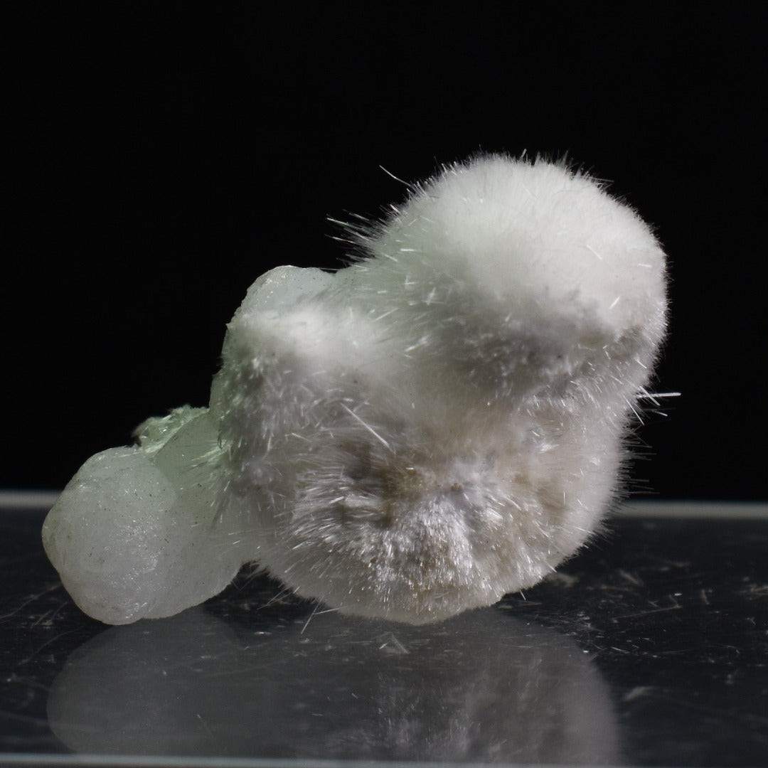 Natural Okenite with Gyrolite, Apophyllite, Mineral Specimen from India - 1 Count - 1.9 grams #17