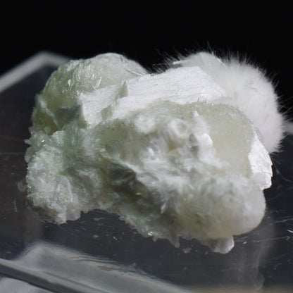 Natural Okenite with Gyrolite, Apophyllite, Mineral Specimen from India - 1 Count - 2.9 grams #19