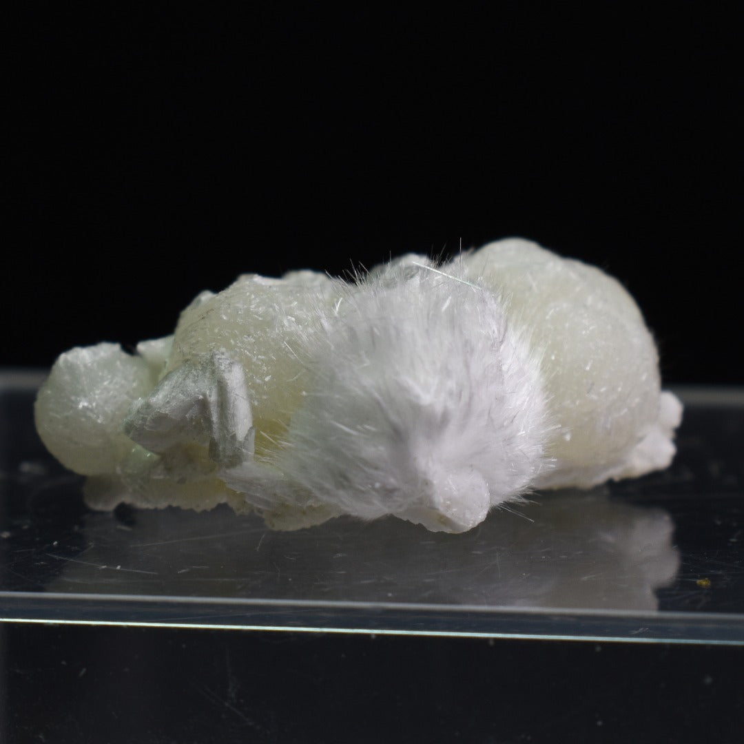Natural Okenite with Gyrolite, Apophyllite, Mineral Specimen from India - 1 Count - 2.9 grams #19