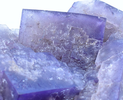 Purple Fluorite Raw Cluster Specimen - Sourced Greenlaws Mine, England, UK - 362 grams #GLF05-09