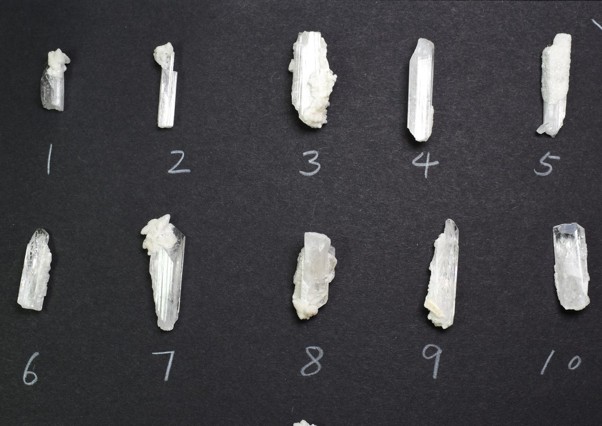 Small Danburite (with Calcite) Crystal Raw Point Specimen from Mexico - 26 Options