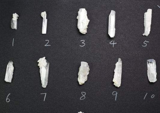 Small Danburite (with Calcite) Crystal Raw Point Specimen from Mexico - 26 Options
