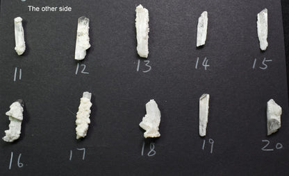 Small Danburite (with Calcite) Crystal Raw Point Specimen from Mexico - 26 Options