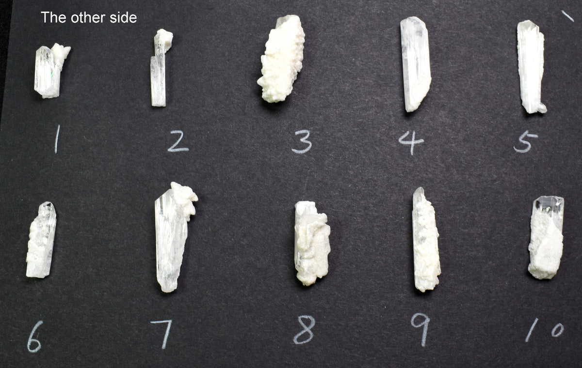 Small Danburite (with Calcite) Crystal Raw Point Specimen from Mexico - 26 Options