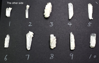 Small Danburite (with Calcite) Crystal Raw Point Specimen from Mexico - 26 Options