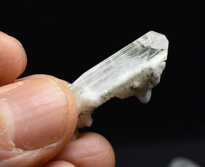 Small Danburite (with Calcite) Crystal Raw Point Specimen from Mexico - 26 Options