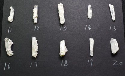 Small Danburite (with Calcite) Crystal Raw Point Specimen from Mexico - 26 Options