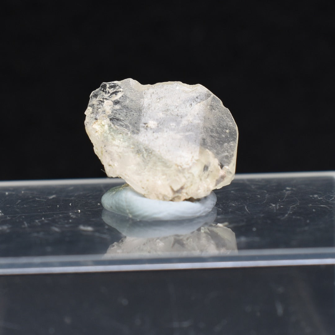 Phenakite, Phenacite RARE Crystal from Ukraine - 7ct, 1.35 grams, 1.5cm