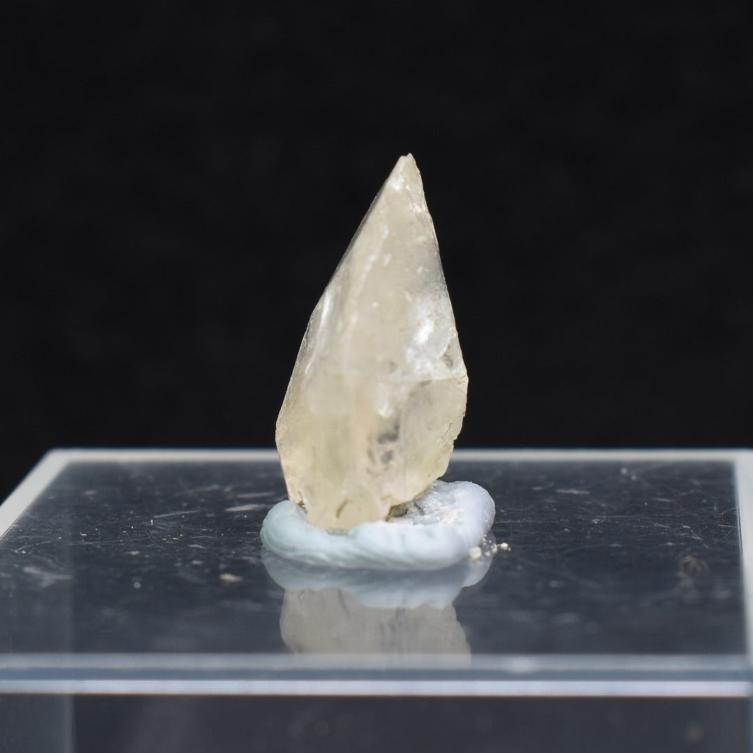 Phenakite, Phenacite RARE Crystal from Ukraine - 7ct, 1.35 grams, 1.5cm