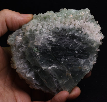 Large Green Fluorite Raw Cluster Specimen from Hunan, China - 389 grams #03