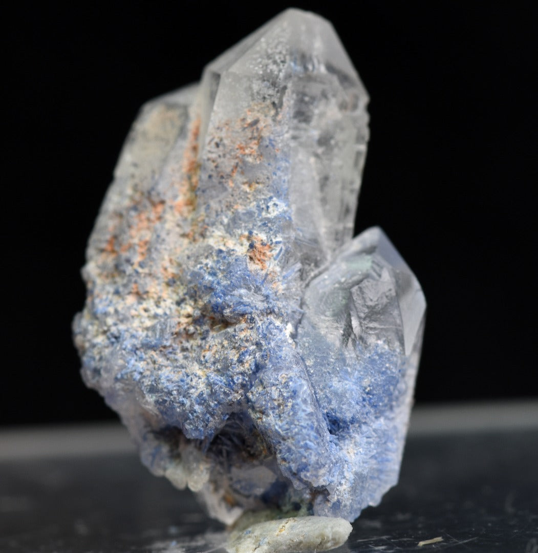 Natural Dumortierite in Clear Quartz Inclusion Raw Crystal Specimen from Brazil - 1.81 grams - 2cm