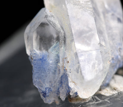 Natural Dumortierite in Clear Quartz Inclusion Raw Crystal Specimen from Brazil - 1.81 grams - 2cm