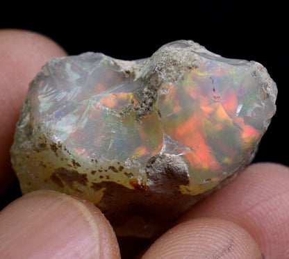 Large Ethiopian Welo Rough Opal Top Grade Specimen - 38ct weight #104