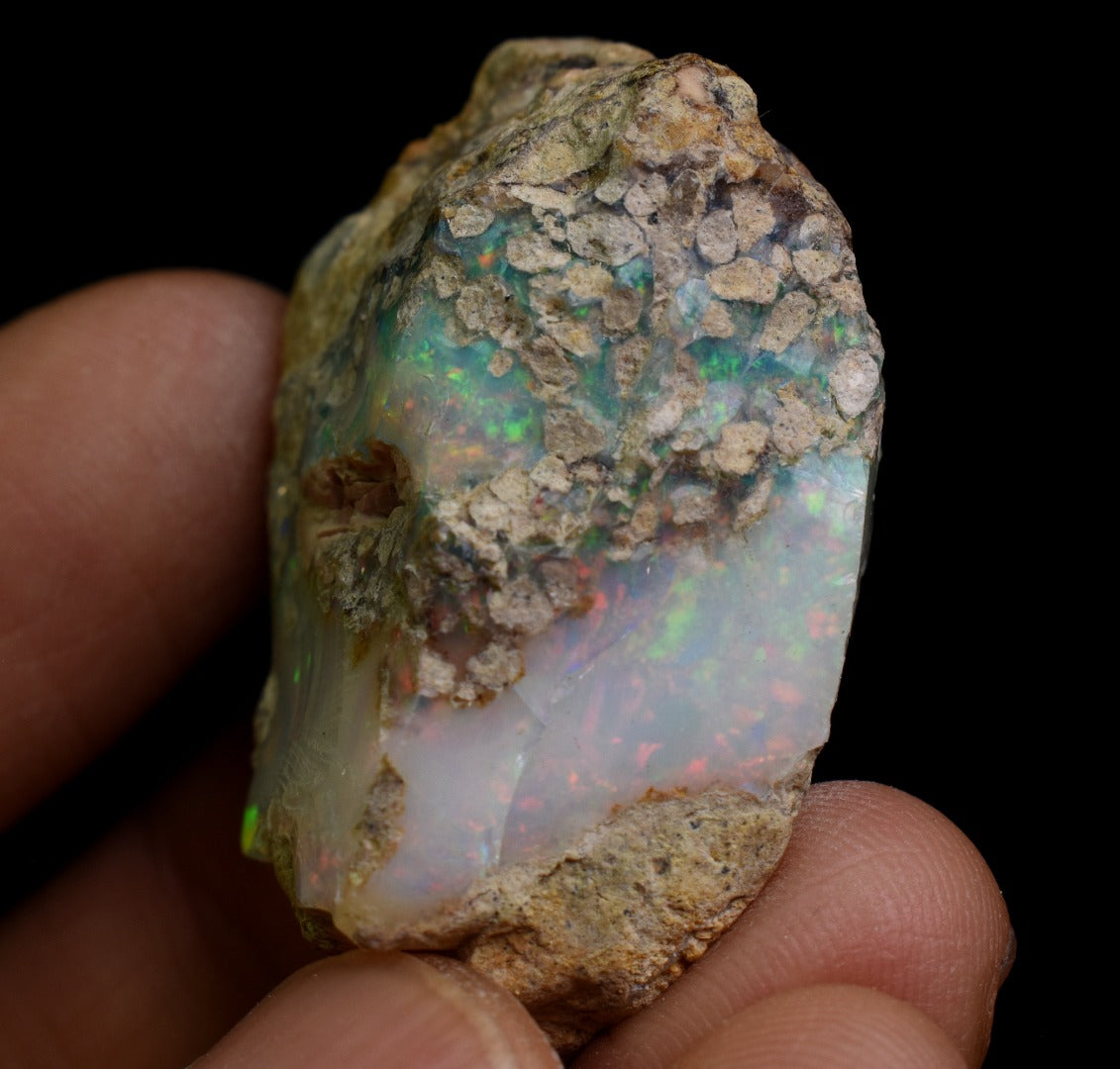 Large Ethiopian Welo Rough Opal Top Grade Specimen - 88ct weight #115