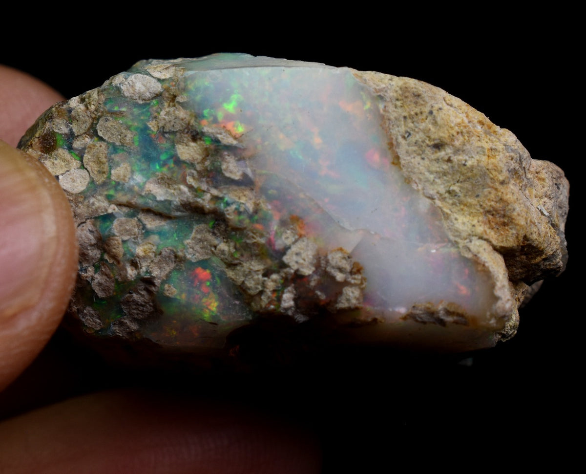 Large Ethiopian Welo Rough Opal Top Grade Specimen - 88ct weight #115