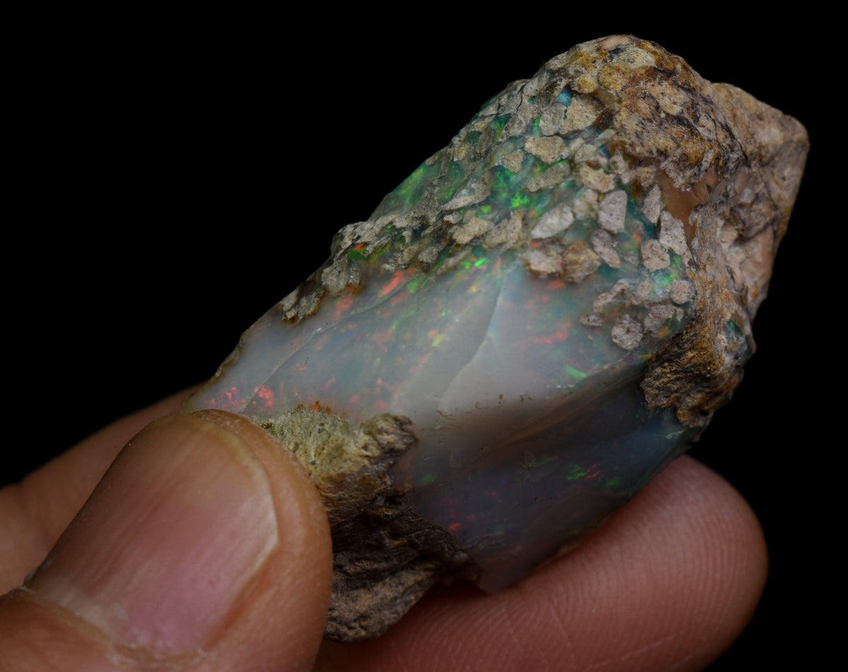 Large Ethiopian Welo Rough Opal Top Grade Specimen - 88ct weight #115