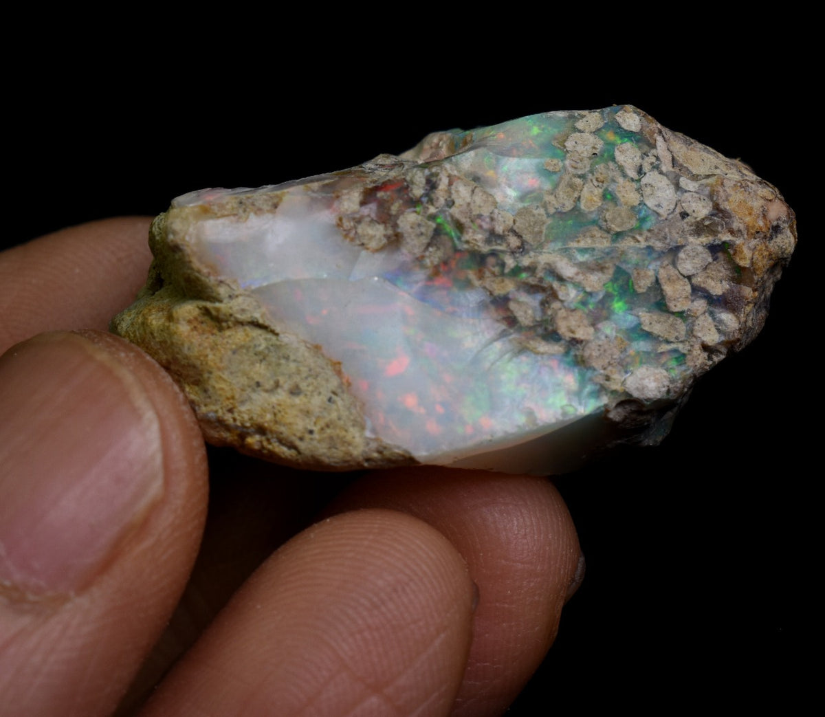 Large Ethiopian Welo Rough Opal Top Grade Specimen - 88ct weight #115