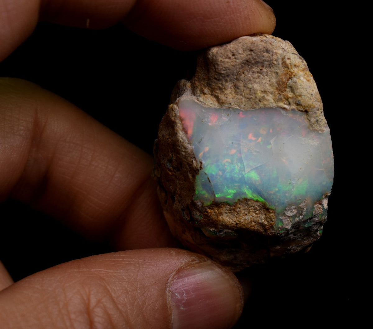 Large Ethiopian Welo Rough Opal Top Grade Specimen - 88ct weight #115