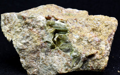Grossular Garnet Hessonite Cluster with Green Epidote Crystal Specimen from Coyote Front Range, California - 279 grams #04