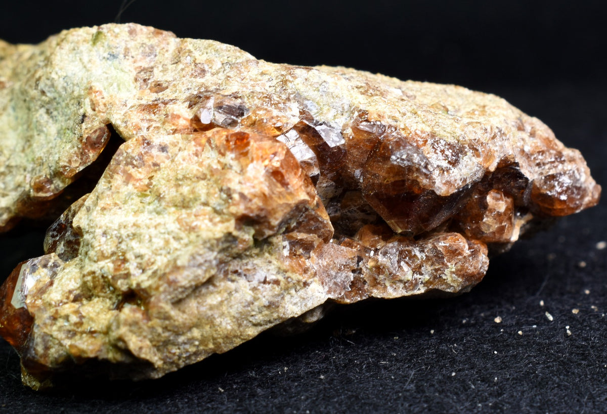 Grossular Garnet Hessonite Cluster Crystal Specimen from Coyote Front Range, California - 151 grams #10