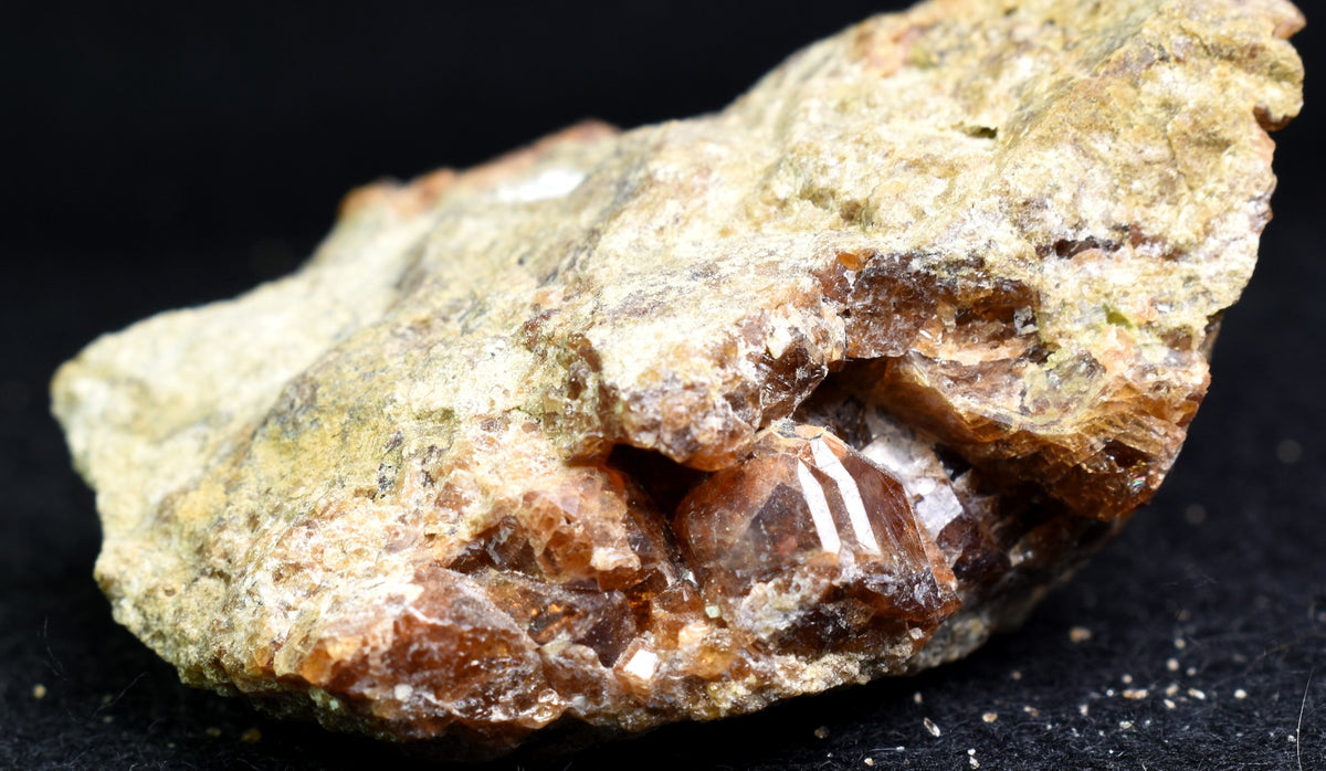 Grossular Garnet Hessonite Cluster Crystal Specimen from Coyote Front Range, California - 151 grams #10