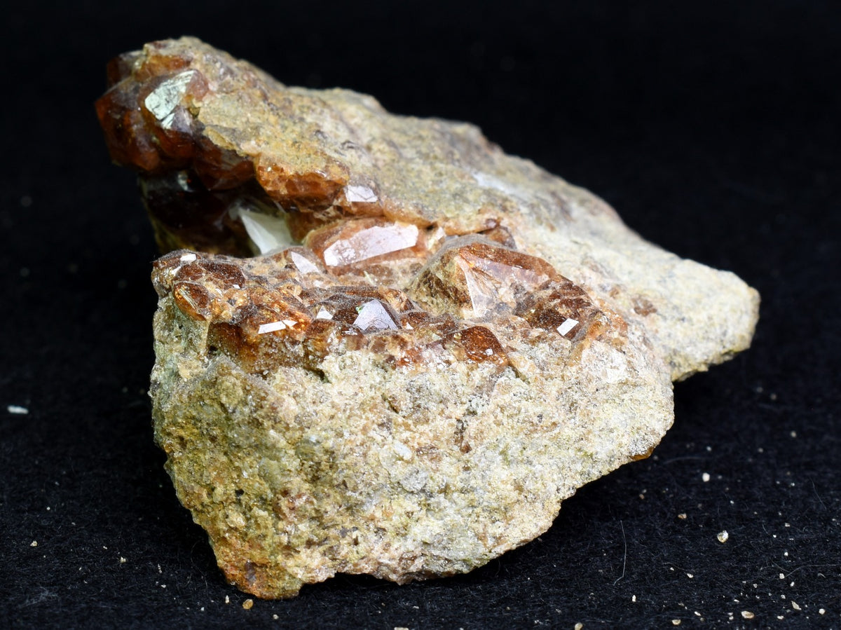 Grossular Garnet Hessonite Cluster Crystal Specimen from Coyote Front Range, California - 151 grams #10